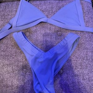 SHEIN Blue Bikini